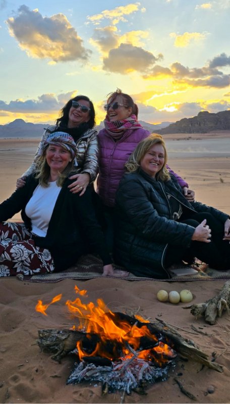 Jordan, Wadi Rum zalazak